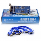NV6716AV 16路視頻8路音頻監(jiān)控卡 CIF效果